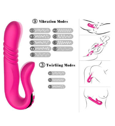 Deluxe Twirling Vibrating Thruster 56 1008-3-6